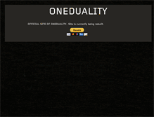 Tablet Screenshot of oneduality.com
